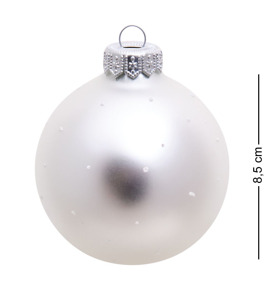 Элита НФШ-1022 Ел. украшение Шар «Два снеговика» 85 мм