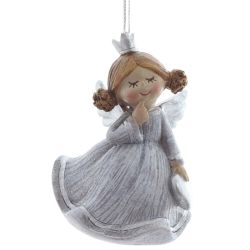 GAEM Фигурка декоративная подвесная "Ангел", L5 W4,5 H7,5, 2в.