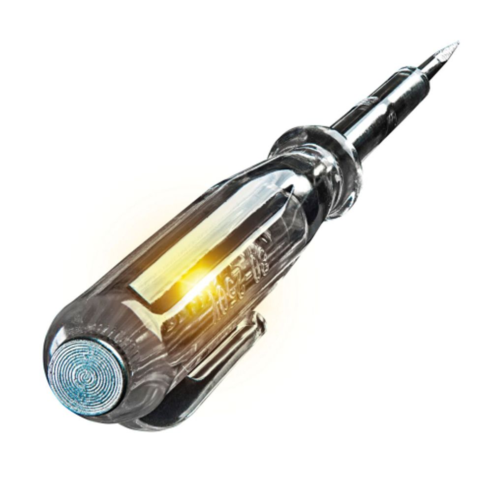 Отвертка Tramontina MASTER 41900/110 тестер напряжения 80-250В SL3х143 мм (1/8x3 )