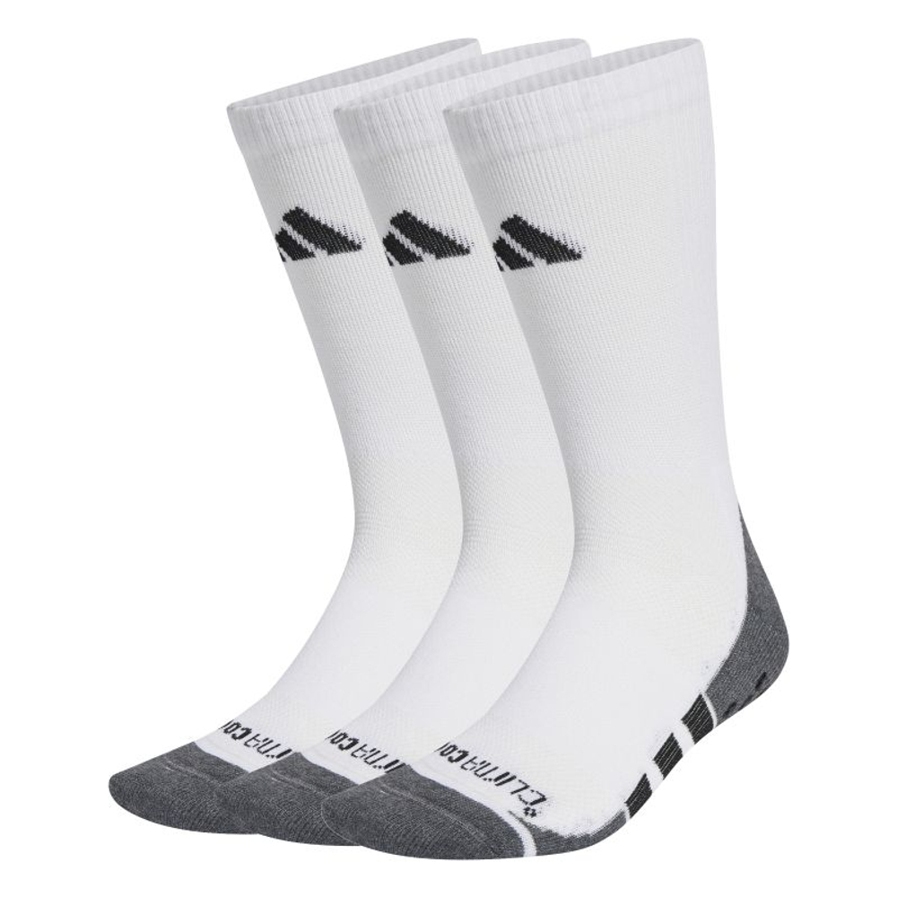 Теннисные носки Adidas Performance Grip Climacool Cushioned Crew 3P - white/grey