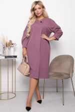 Платье "Агнета" П7329 (пудра) LT Collection (Акция)