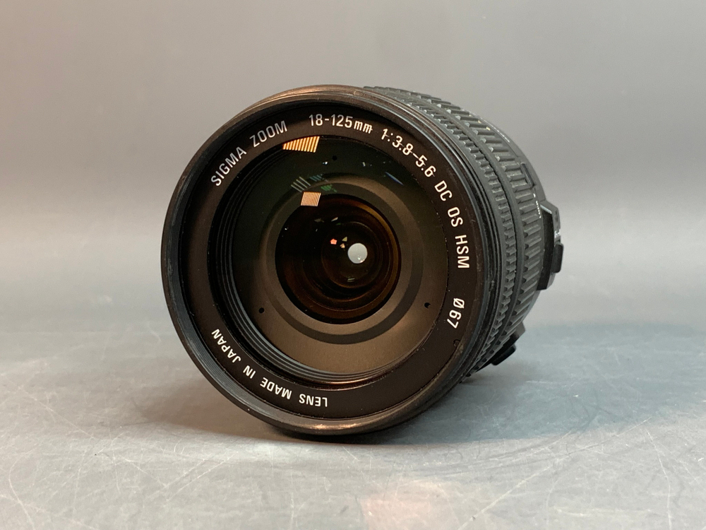 Sigma AF 18-125mm 3.8-5.6 DC OS HSM Canon EF, пылинки