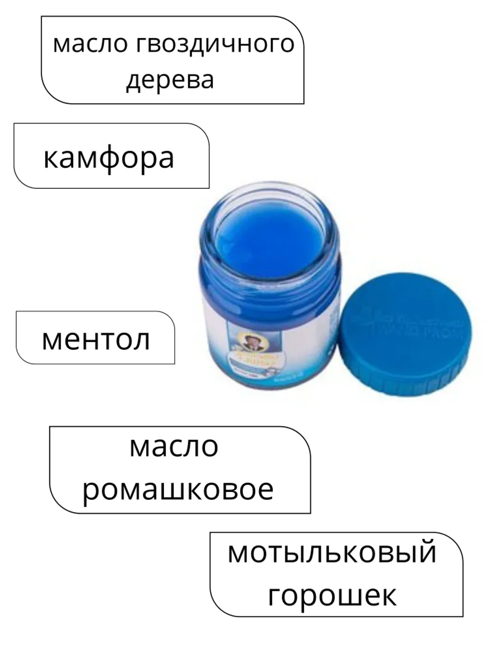 Бальзам синий Вангпром / Balsam blue Wangphrom