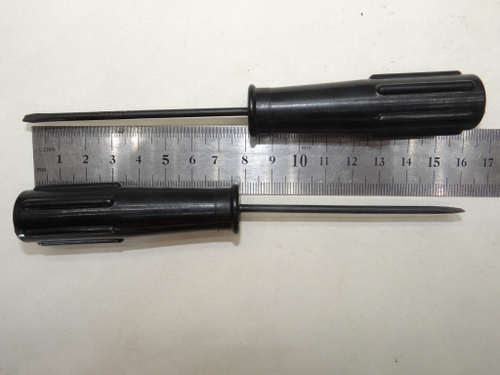 Отвертка шлицевая плоская (минусовая) 160х3.4х0.5мм (Карболитовая ручка) СССР