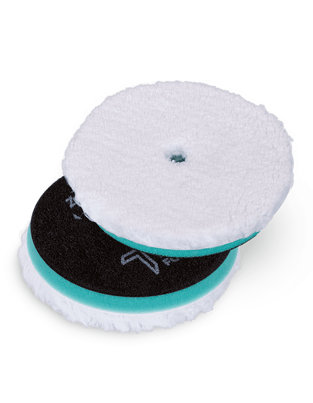 ZviZZer 160/20/150 THERMO MICROFIBER - Микрофибровый круг на твёрдом Thermo поролоне 1шт