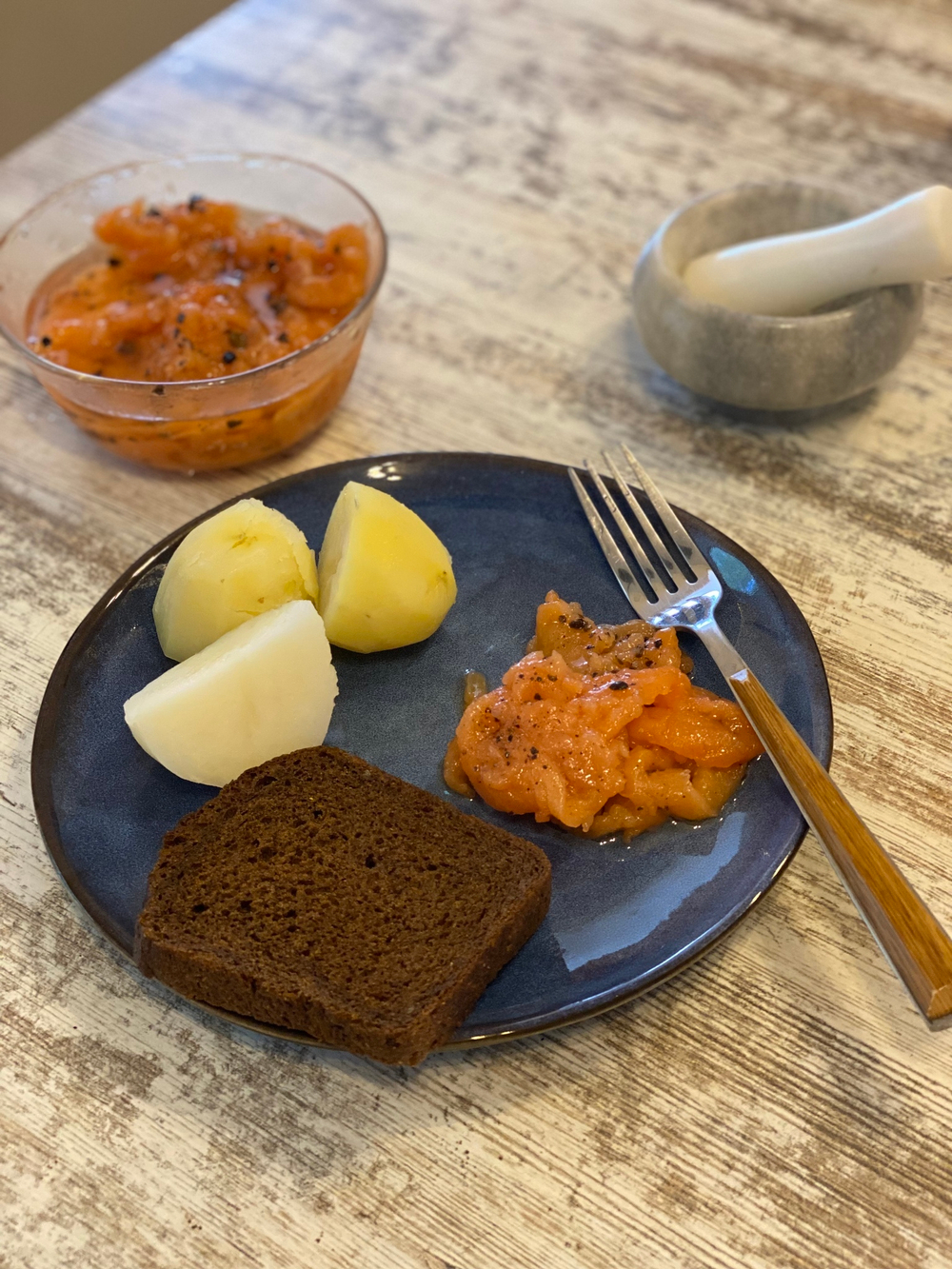 Фарш лосось (кусочки лосося), 500 гр