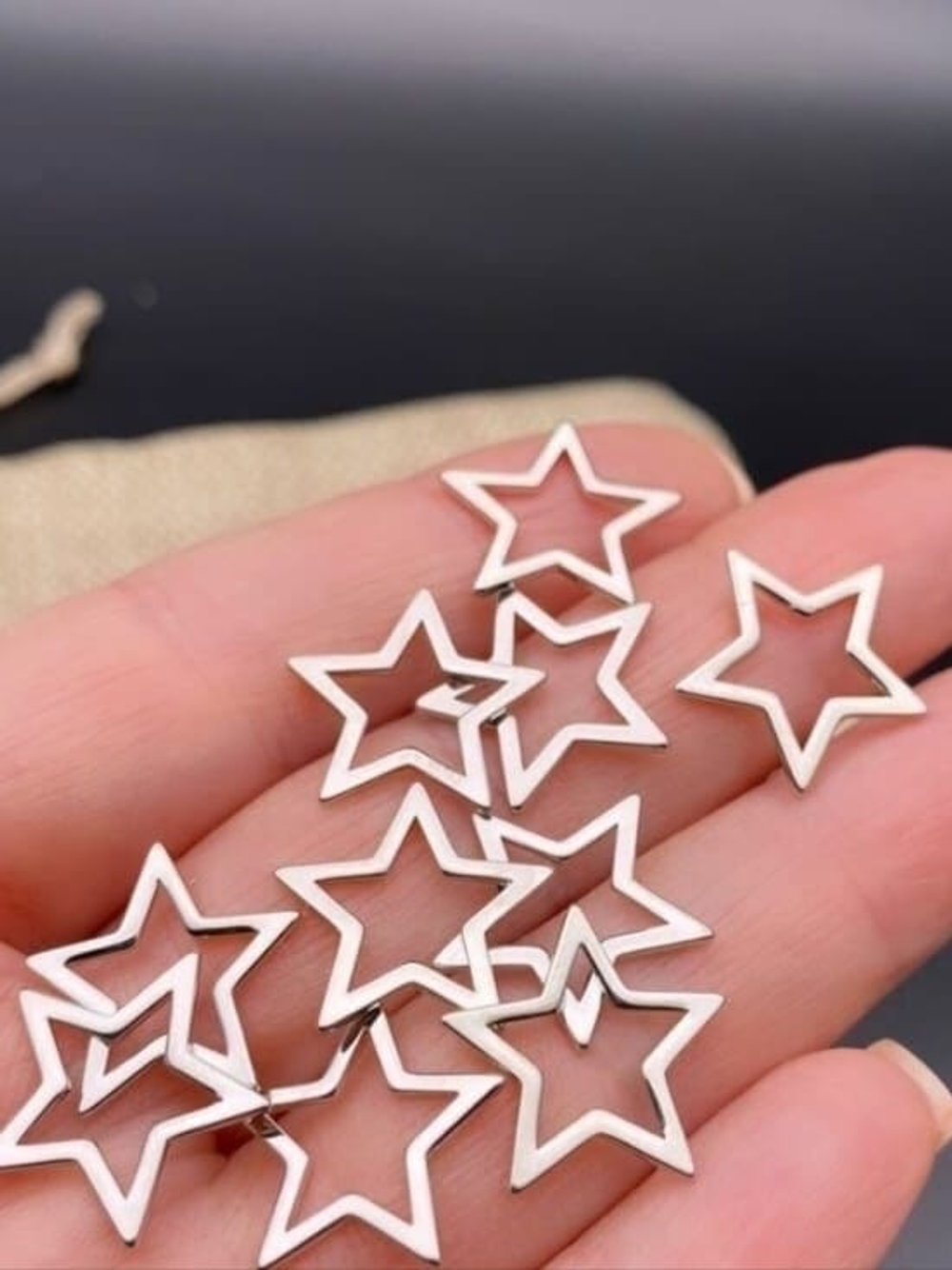 90631-р Подвеска «Звезда» 17*17мм, родирование