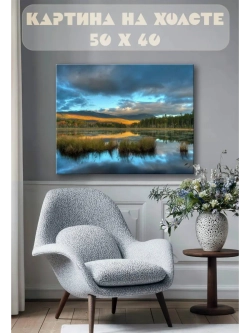 Картина на стену 40 X 50 Озеро