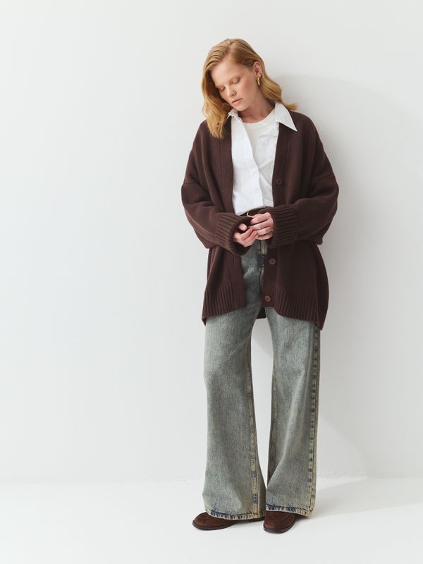 Кардиган вязаный 