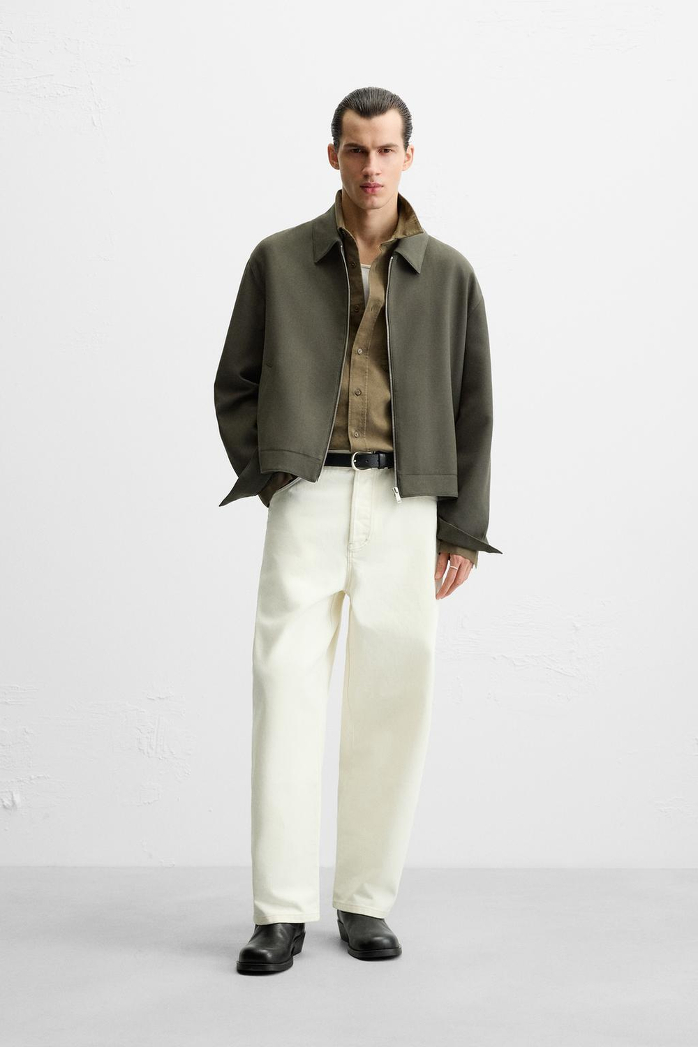 Куртка cropped fit