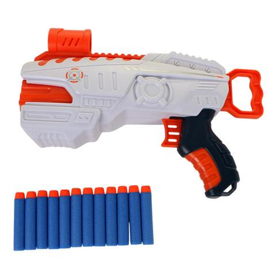 Пистолет с мягк.пулями, коробка Z1003A