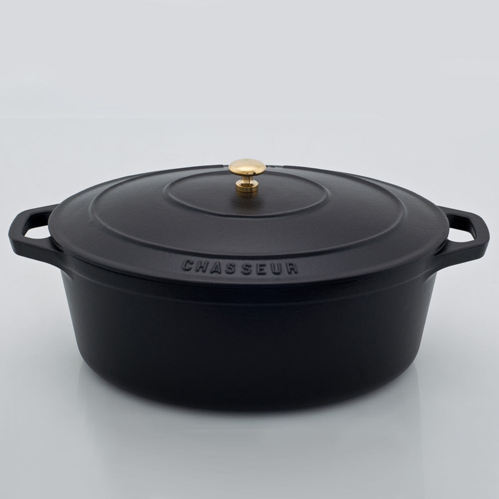 Кастрюля 5.6л Chasseur Black Франция дизайн