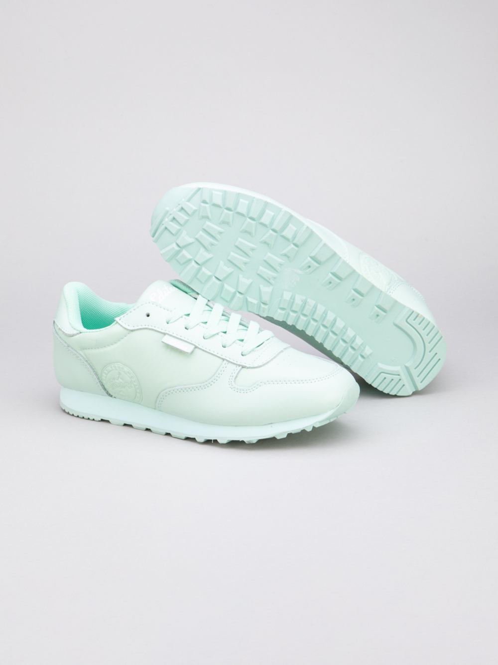 Кроссовки женские Editex (нат.кожа/иск.кожа), Голубой