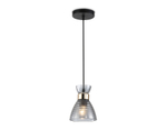 Светильник подвесной TR3406 BK/FGD/SM черный/золото/дымчатый E27 max 60W D135*1000