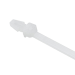 Хомут кабельный 3.6х150 полиамид бел. с осн. (уп.100шт) DKC 252155SR-M