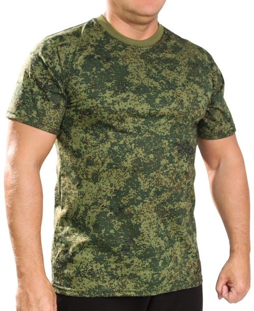 Футболка камуфляжная Цифра (ткань кулирка)
