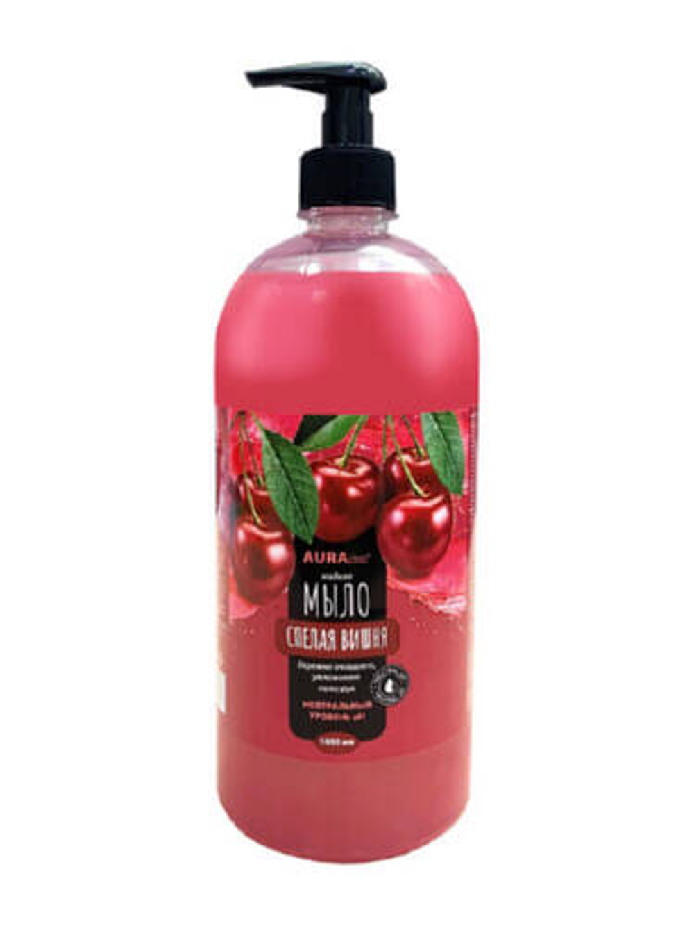 Мыло-крем Shalet  Clean  Спелая вишня 1,0 л.