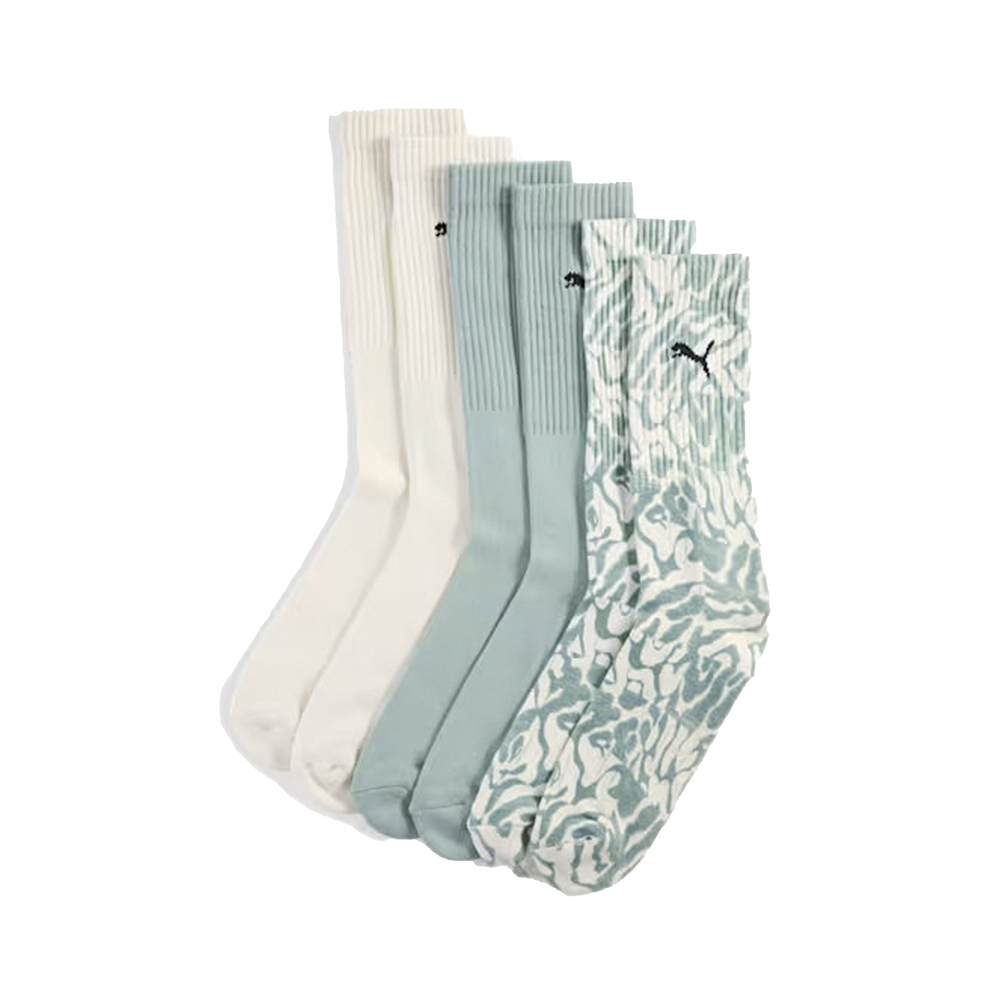Носки PUMA UNISEX PRINTED CREW 3P