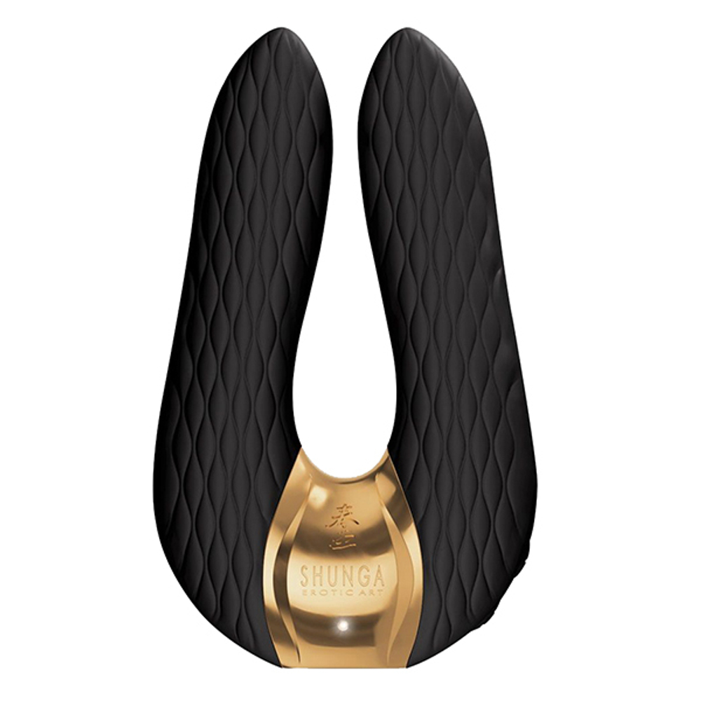 Малиновый двойной вибростимулятор с двумя моторами Shunga AIKO SH-AIKO-204