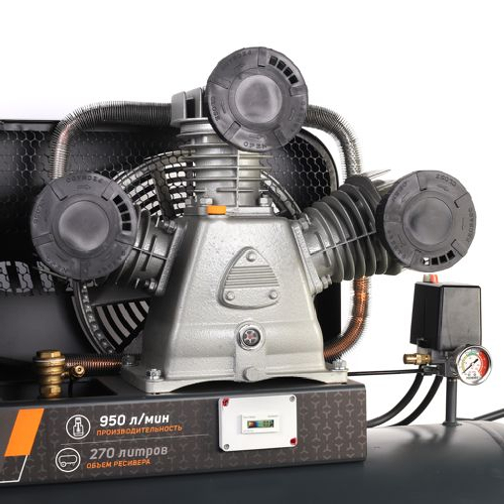 Компрессор поршневой ременной PATRIOT KRX 950 L270 D