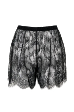 "Petals of Tenderness" Шорты прозрачные из кружева.