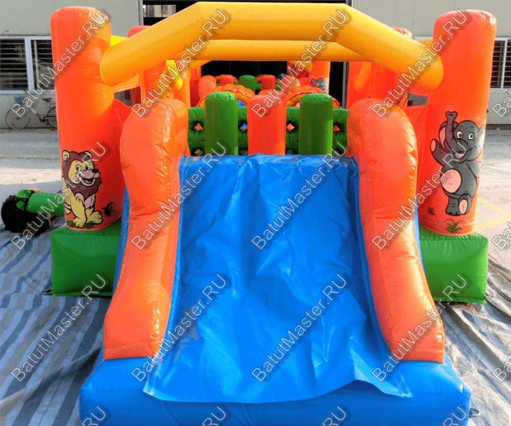 Надувной батут "Попрыгунчик" с принт-печатью
