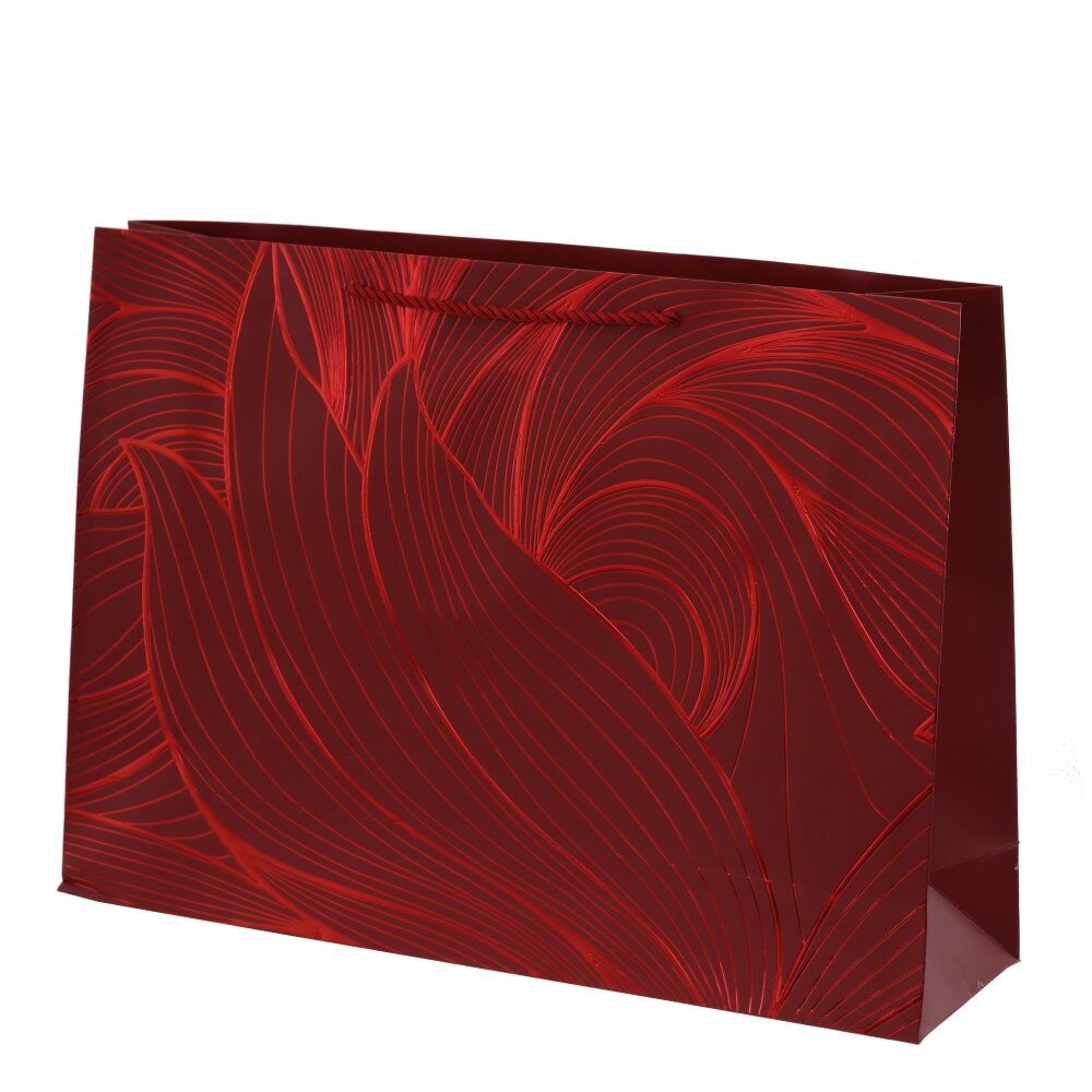 GAEM Пакет подарочный L (бумага 210г/м2, блок 12шт), L45 W12 H32 см, 4в.