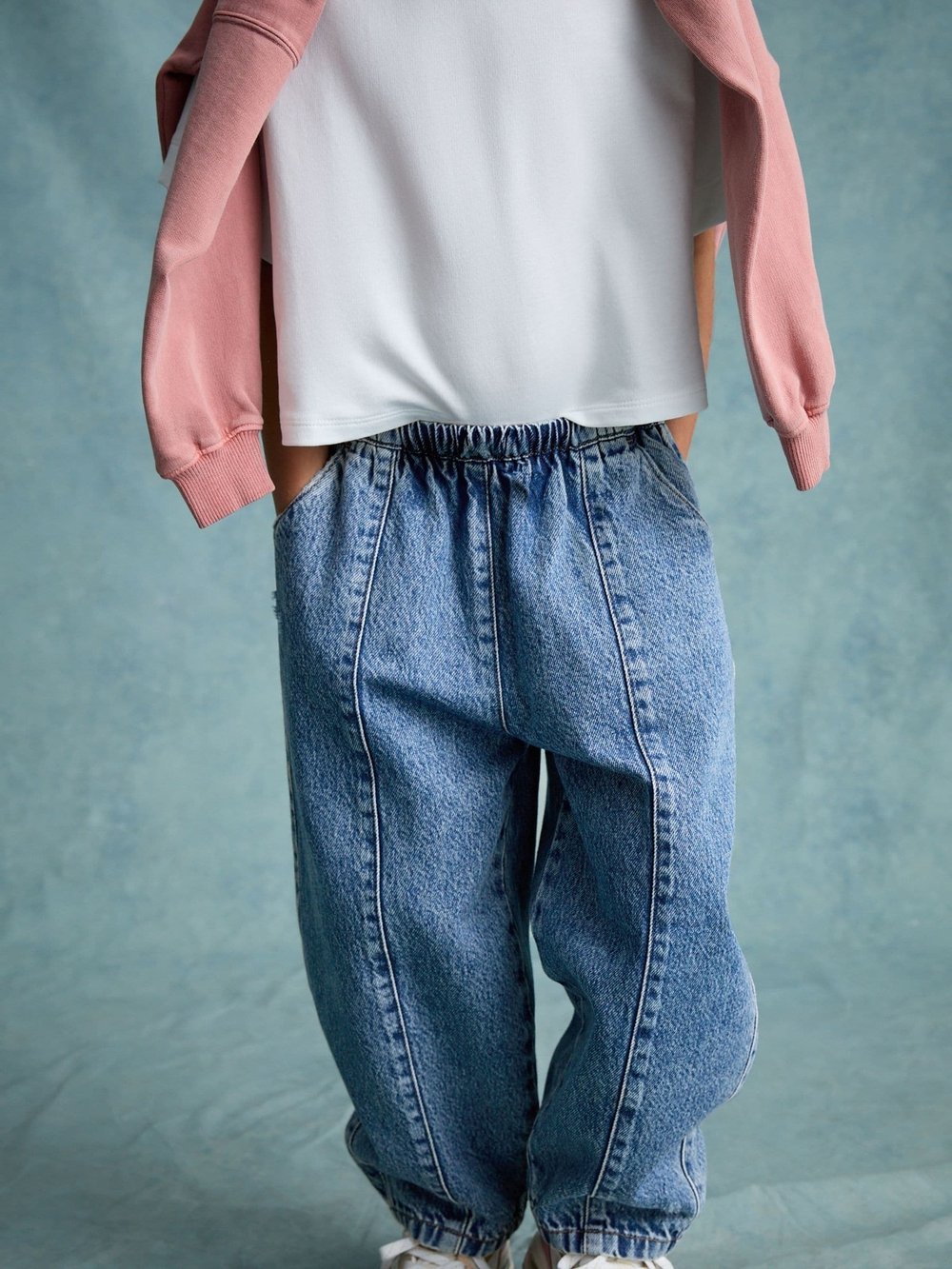 Джинсы для девочки Next E41-666, Синий