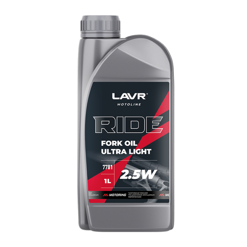 LAVR MOTO Вилочное масло RIDE Fork oil 2,5W, 1 л LN7781