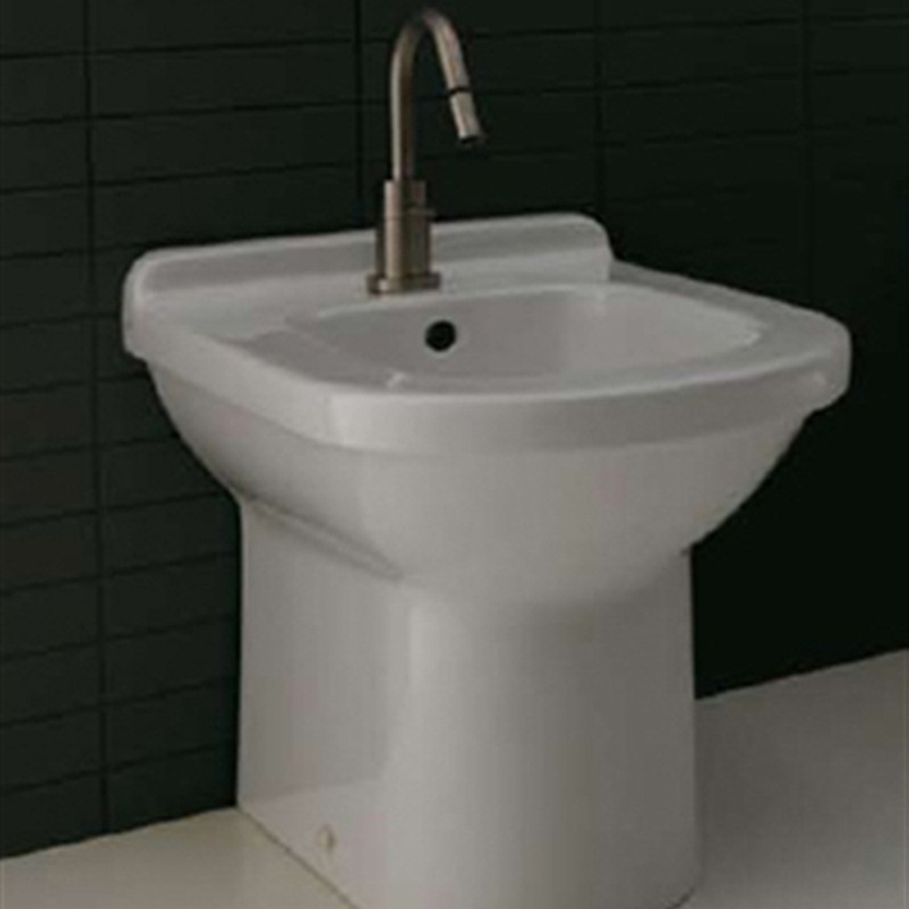 Биде приставное AXA Due 57х37х45, белое 1502001