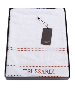Полотенце 100х150 Trussardi Ribbon White Италия