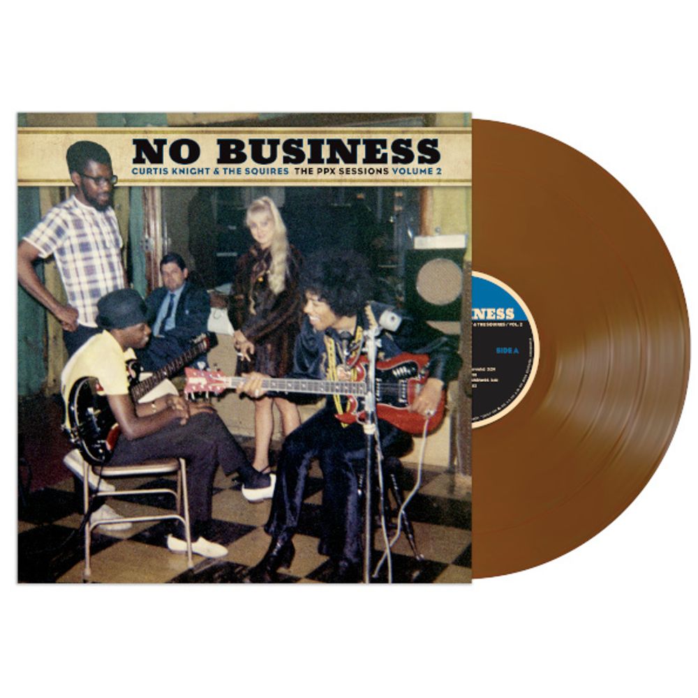 Curtis Knight, The Squires / No Business - The PPX Sessions Volume 2 (Limited Edition)(Coloured Vinyl)(LP)