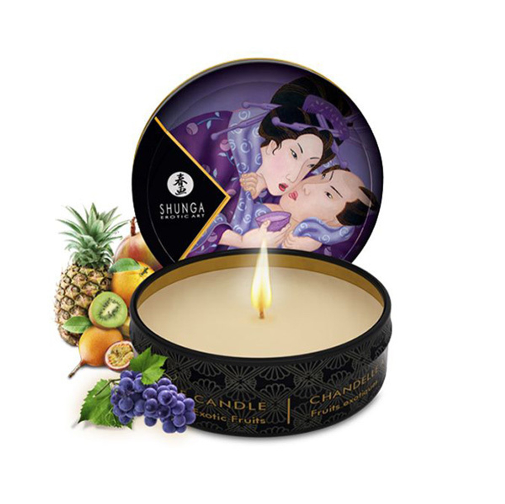 Подарочный набор интимной косметики из 5 предметов Экзотические фрукты Shunga Geishas Secret