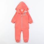 Комбинезон с клапаном "Персик" утепленный