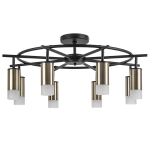 LR7183181 Люстра RULLO 8х50W GU10 ЧЕРНЫЙ/БРОНЗА (571718+214431-8+202431-8)