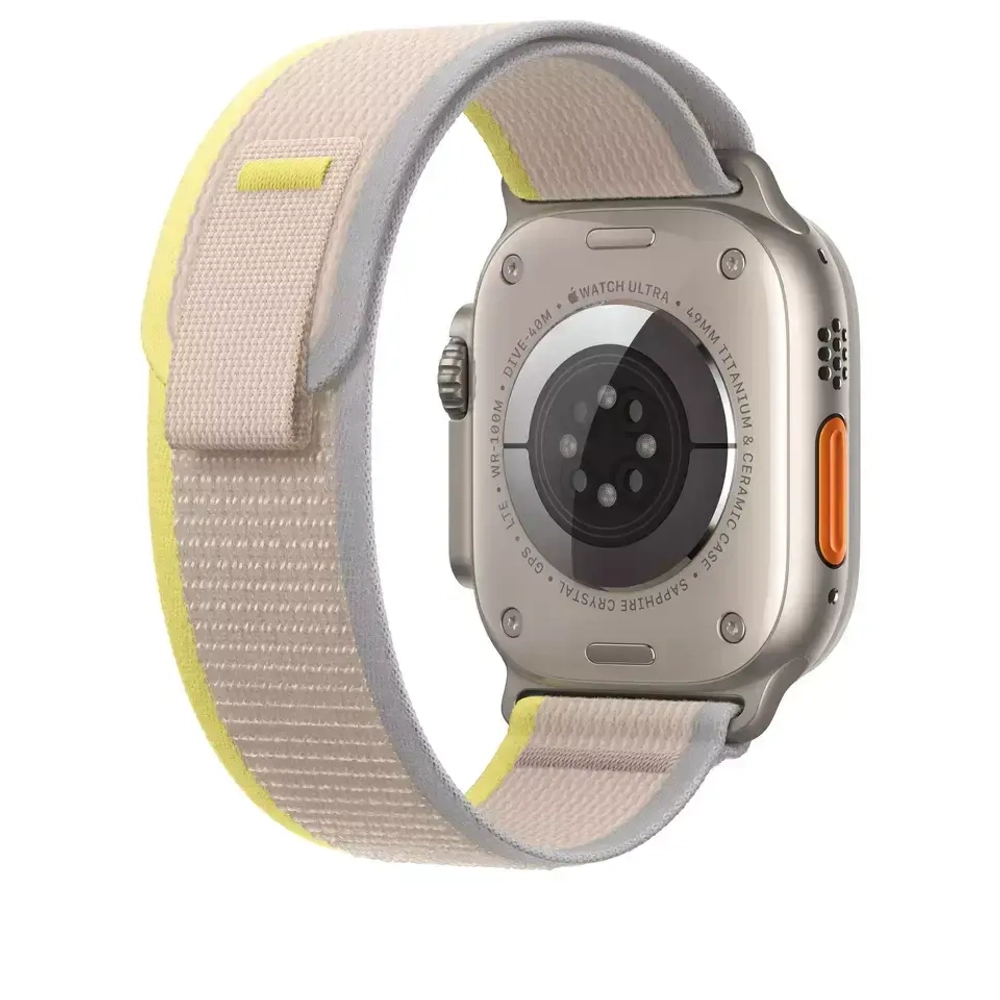 Ремешок Mutural Watch Band Wild Patch Loop Series для Apple Watch 38/40/41mm (Yellow/Beige)