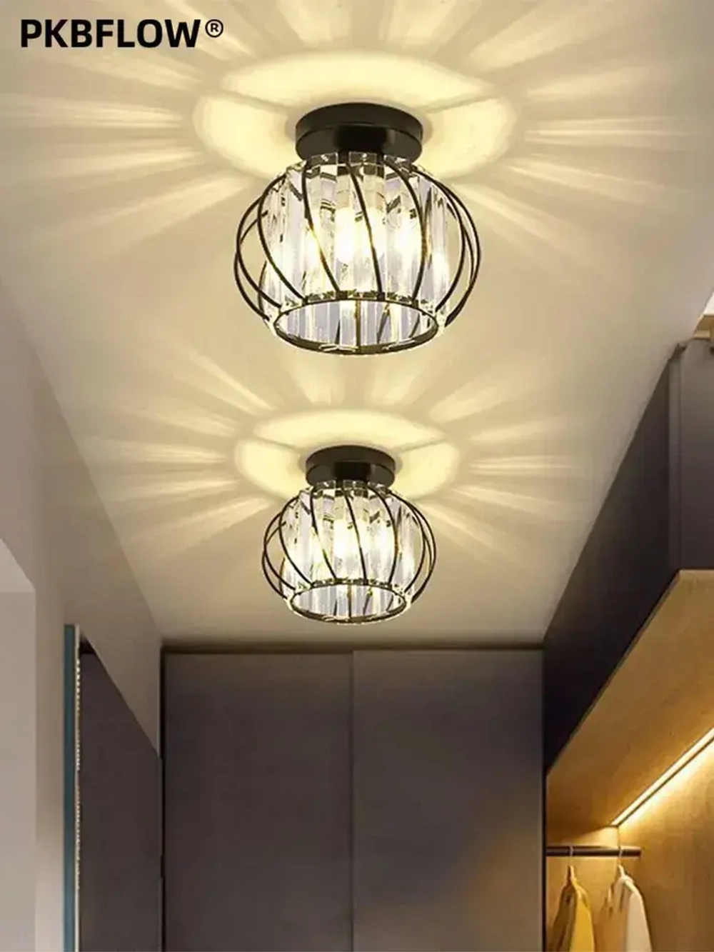 Потолочный светильник,Люстра потолочная подвесная,Черный круглый,В комплекте без лампочек,E27