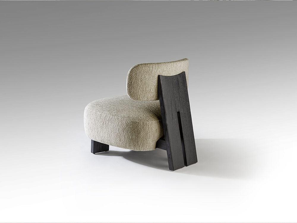 Topaz Кресло черный/пестрый