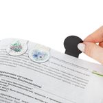 Закладки для книг МАГНИТНЫЕ, "FLOWERS", набор 6 шт., 30х25 мм, BRAUBERG, 113168