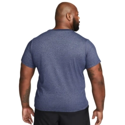 Мужская теннисная футболка Nike Solid Dri-Fit Crew - heather blue