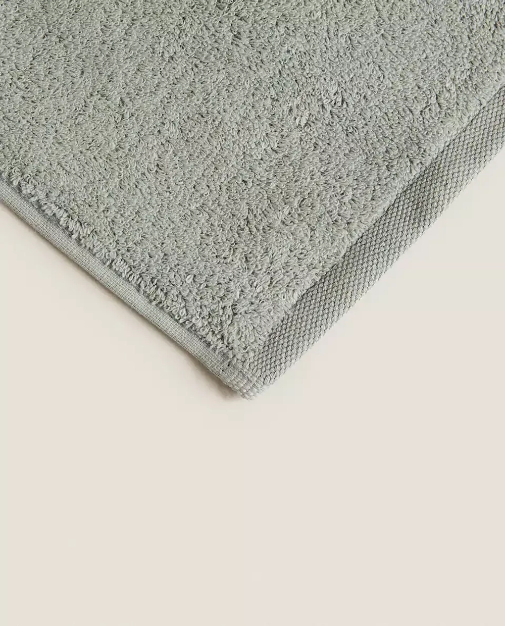 ZARA HOME (НАБОР ИЗ 3 ШТ.) ПОЛОТЕНЦЕ ИЗ ВЫСОКОКАЧЕСТВЕННОГО ХЛОПКА, ЗЕЛЕНЫЙ