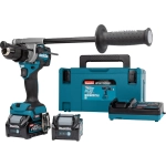 Makita HP001GD201 аккумуляторная дрель-шуруповерт (2 x 2.5 Ач, ЗУ)
