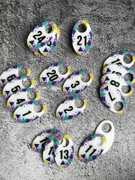 Лазер-фото.ру/ Номерки для гардероба 4х7см (под заказ)