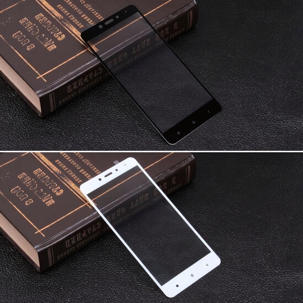 Защитное стекло для Xiaomi Redmi Note 4/ Note 4X 4Gb+64Gb на полный экран, 009288 Белый