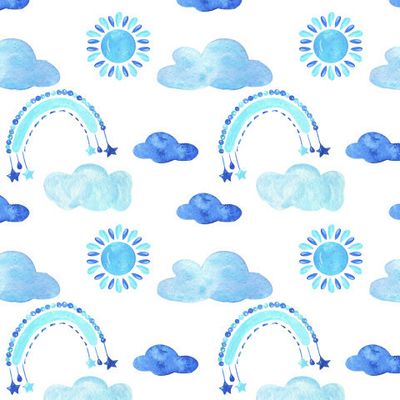 Детский узор для мальчика