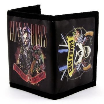 Кошелек Guns'n'Roses череп с пистолетами (171)
