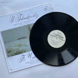 Винтажная виниловая пластинка LP Петр Чайковский Симфония Номер 1 Зимние Грезы Дирижер Евгений Светланов (СССР 1988)