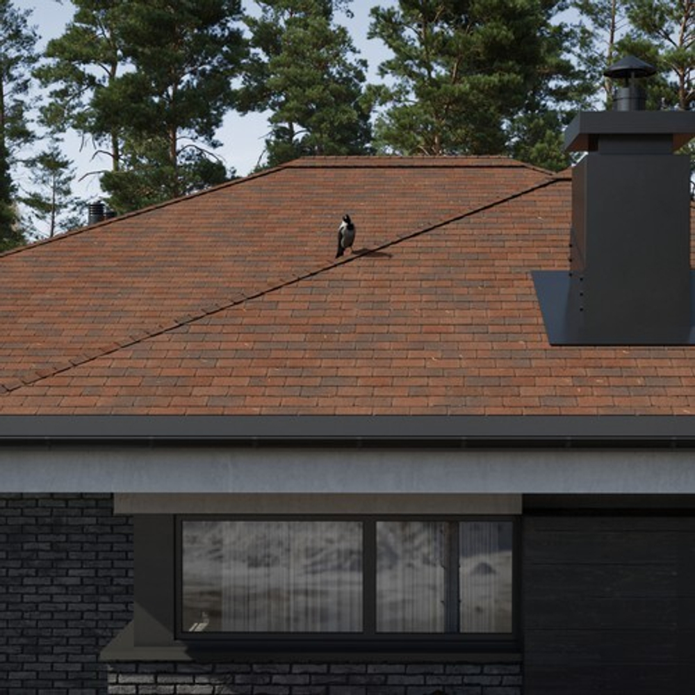 Черепица битумная гибкая Tegola COMFORT CAPRI Legno 447