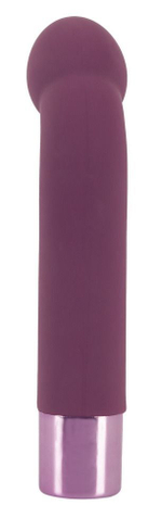 Фиолетовый G-стимулятор с вибрацией G-Spot Vibe - 16 см.
