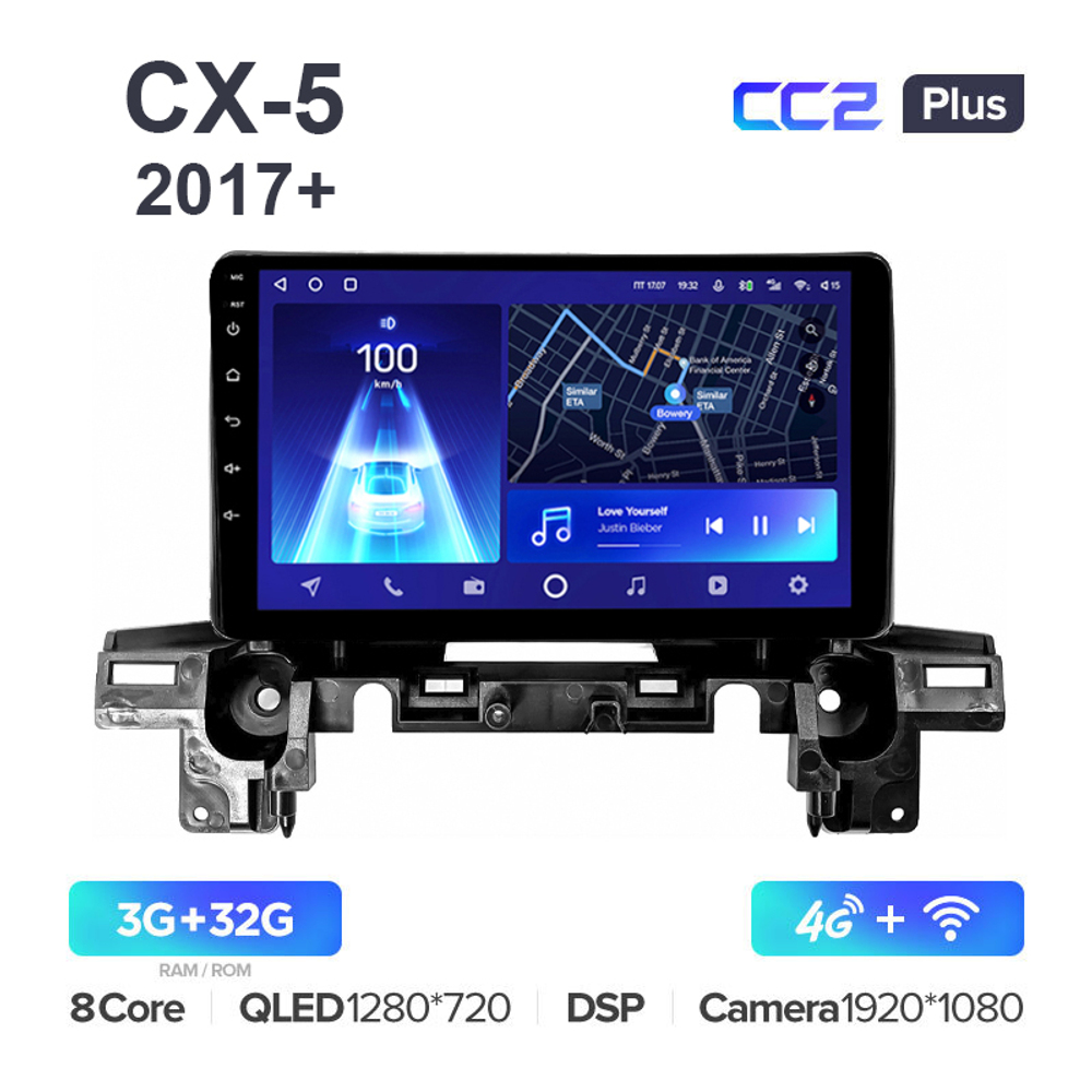 Teyes CC2 Plus 9"для Mazda CX-5 2017+